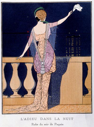 Abschied in der Nacht von Georges Barbier