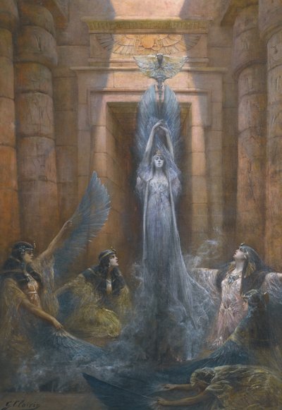 Die Göttin Neith von Georges Clairin