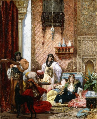 Die Favoriten des Sultans, 1875 von Georges Clairin