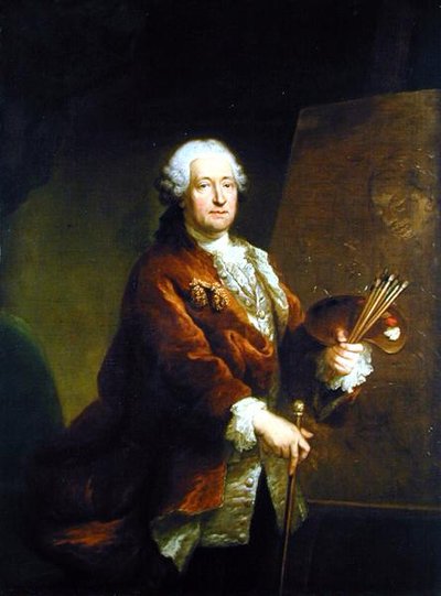 Selbstporträt von Georges Desmarées