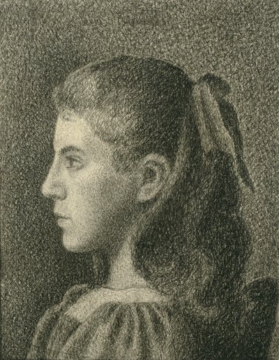 Porträt von Berthe Serruys, 1894 von Georges Lemmen