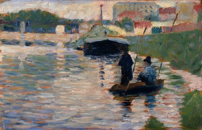 Blick auf die Seine, 1882-83 von Georges Pierre Seurat