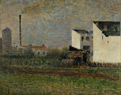 Die Vorstadt von Georges Seurat