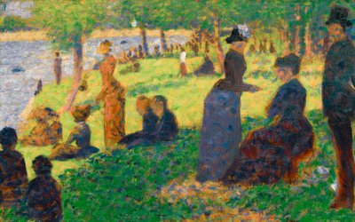 La Grande Jatte von Georges Seurat