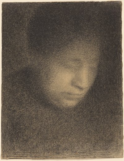 Madame Seurat, die Mutter des Künstlers von Georges Seurat