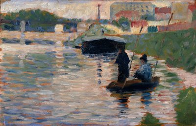 Blick auf die Seine, 1882-83 von Georges Seurat
