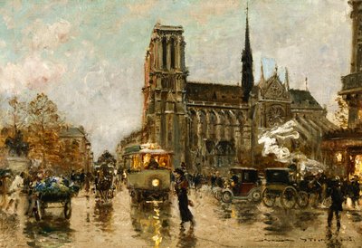 Notre Dame, Paris von Georges Stein