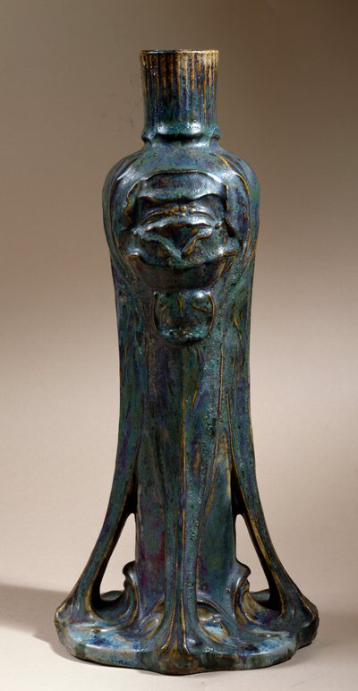 Keramikvase von Georges de Feure