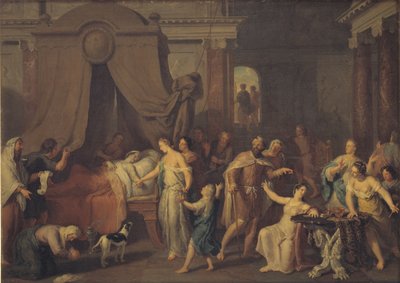Alkestis und Admetus von Gerard Hoet I