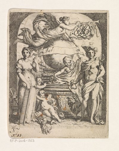 Merkur und die Webkunst von Gerard de Lairesse