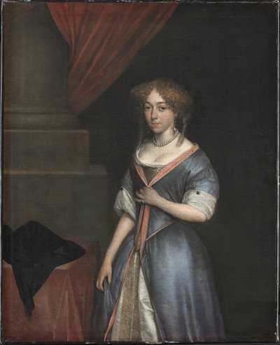 Porträt einer Dame von Gerard ter Borch