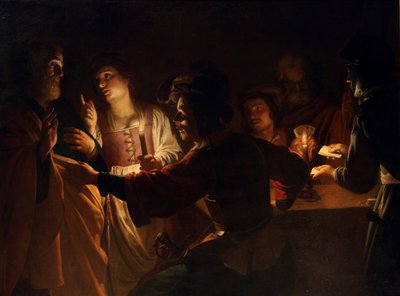 Die Verleugnung des heiligen Petrus von Gerard van Honthorst