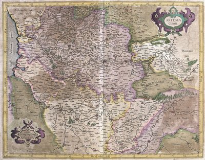 Artois, Frankreich von Gerardus Mercator