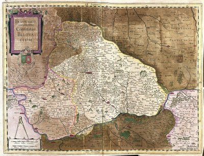 Beauvais, Frankreich (Gravur) von Gerardus Mercator