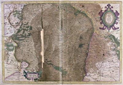 Frankreich (Gravur) von Gerardus Mercator