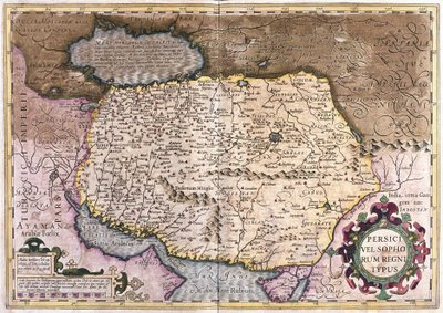Irak und Afghanistan von Gerardus Mercator