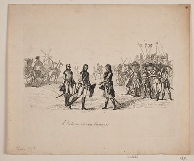 Das Treffen der beiden Kaiser von Gerhard Ludvig Lahde