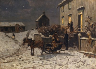 Weihnachtsstimmung von Gerhard Peter Frantz Vilhelm Munthe