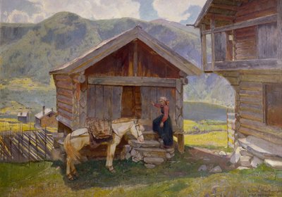 Hol-Hallingdal von Gerhard Peter Frantz Vilhelm Munthe