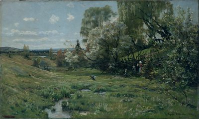 Frühling von Gerhard Peter Frantz Vilhelm Munthe