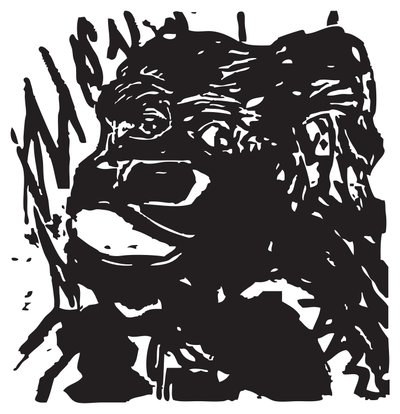 Schüchterner Gorilla von Gerhardt Isringhaus
