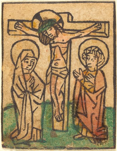 Christus am Kreuz von German 15th Century