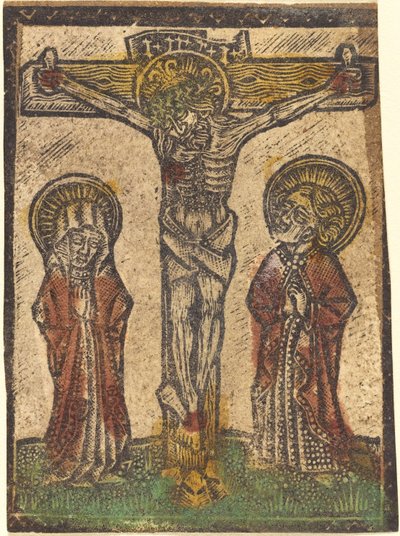 Christus am Kreuz von German 15th Century