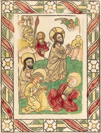 Christus am Ölberg von German 15th Century