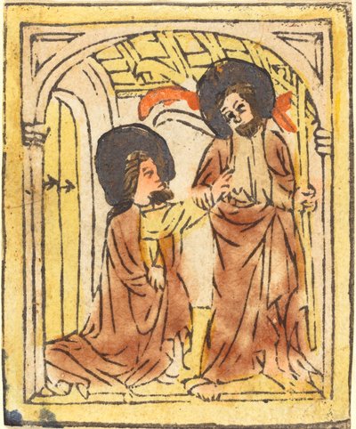 Der ungläubige Thomas von German 15th Century