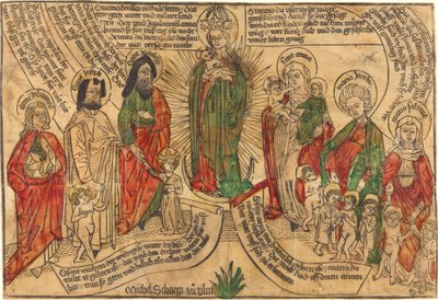 Heilige Sippe von German 15th Century