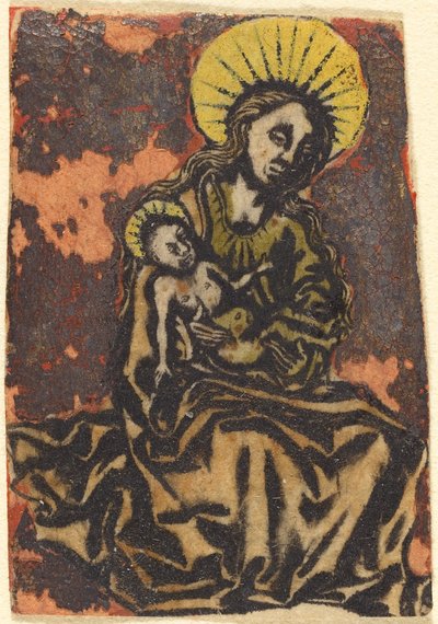 Madonna mit Kind von German 15th Century