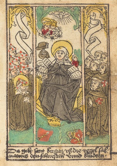 Heilige Brigitta von German 15th Century