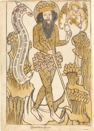 Heiliger Onuphrius von German 15th Century