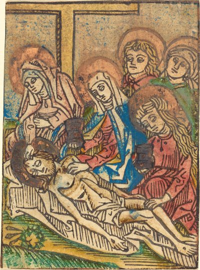 Die Einbalsamierung Christi von German 15th Century