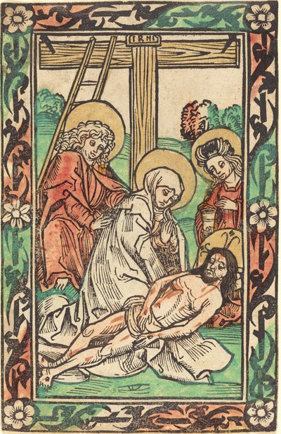 Die Beweinung von German 15th Century
