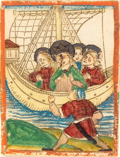 Die Reise der Heiligen Ursula von German 15th Century