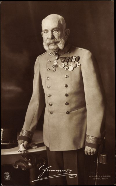 Kaiser Franz Josef I., Österreich, NPG 4765 von German Photographer