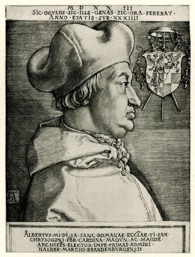 Albrecht von Brandenburg von German School