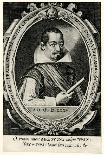 Albrecht von Wallenstein von German School