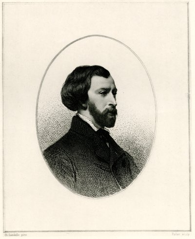 Alfred de Musset von German School