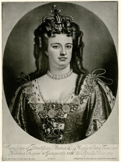 Anna, Königin von England von German School