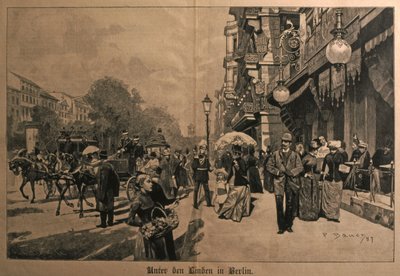 Berlin, Unter den Linden von German School