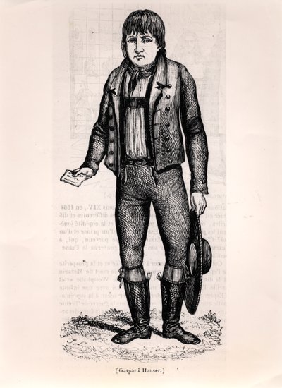Kaspar Hauser (ca. 1812-1833) von German School
