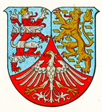 Wappen von Hessen-Nassau, ca. 1898 von German School