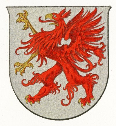 Wappen von Pommern, ca. 1898 von German School