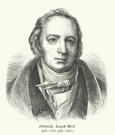 Friedrich August Wolf, deutscher Klassizist und Philologe von German School