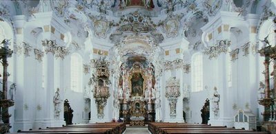 Innenansicht der Kirche von German School