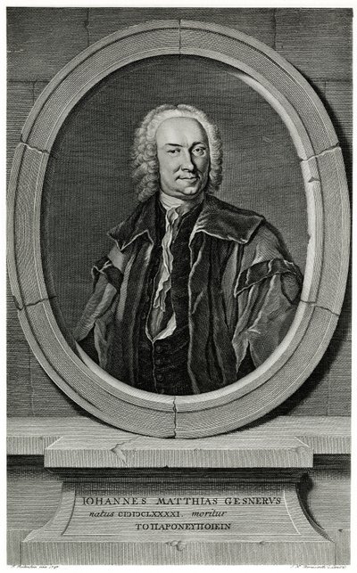 Johann Matthias Gesner von German School