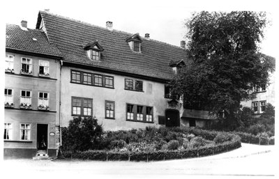 Haus von Johann Sebastian Bach (1685-1750) von German School