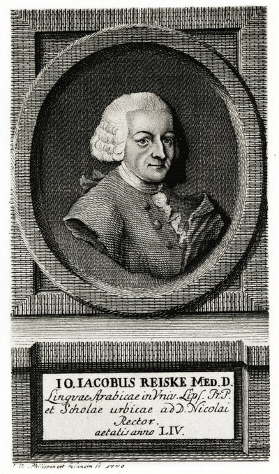 Johannes Jakob Reiske von German School